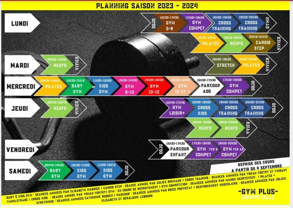 PLANNING SAISON 2023-2024